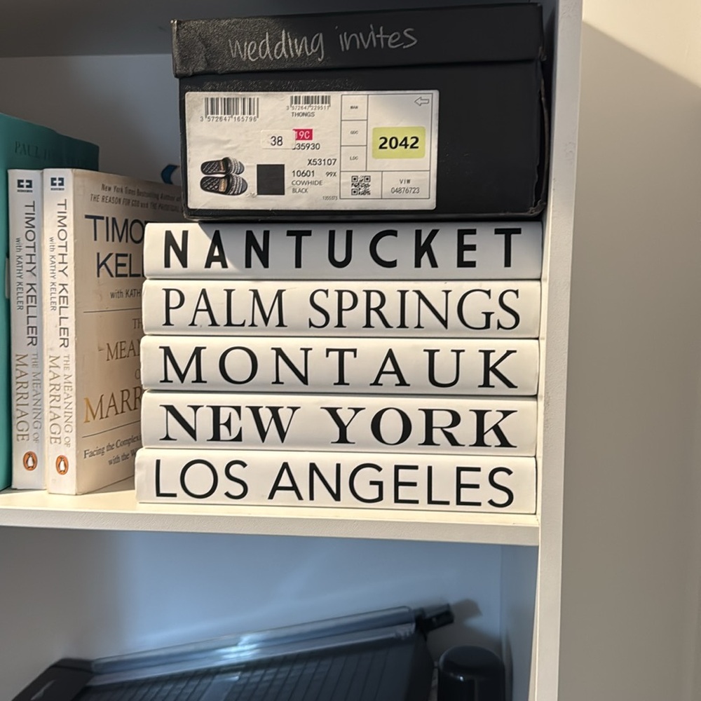 Coffee table books- set of 5